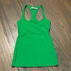 Susana Monaco racerback tank w/ shelf bra - size S